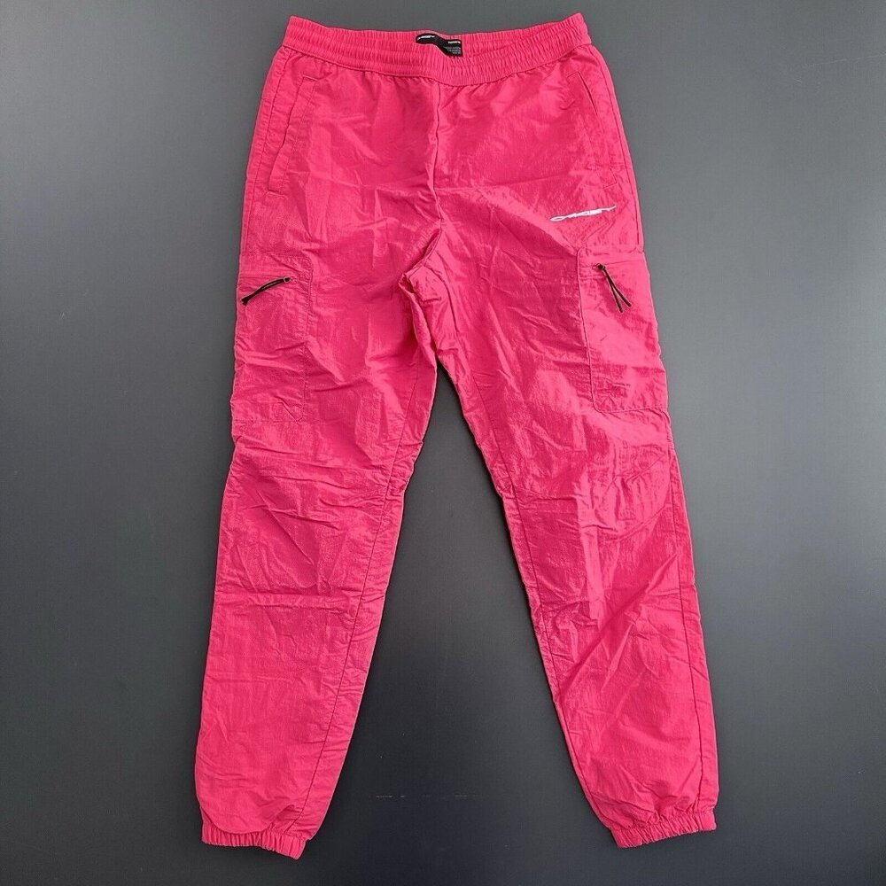 Oakley Men Nylon Cargo Pant Custom Fit Elastic‎ Waistband Virtual Pink XS